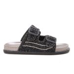 Papete Birken Dani Brilho Pedra Zirconia Sintetica Preto