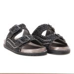 Papete Birken Dani Brilho Pedra Zirconia Sintetica Preto