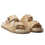 Papete Birken Dani Brilho Pedra Natural Ouro