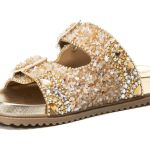 Papete Birken Dani Brilho Pedra Natural Ouro