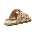 Papete Birken Dani Brilho Pedra Natural Ouro