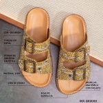 Papete Birken Daniela Brilho Pedra Zirconia Sintetica Dourada