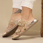 Papete Birken Dani Brilho Pedra Natural Ouro