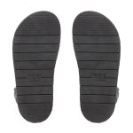 Sandália Isabela Papete Flatform Spikes Tornozeleira Preto