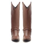 Bota Iris Texana 2 em 1 Couro Chocolate