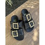 Rasteira Birken Domi Preto