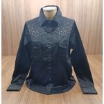 Camisa luar Preta Miss Country Referencia 002057 - 8672