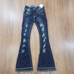 Calça jeans Infantil RR Feminina 7864 