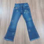 Calça jeans Infantil American Country feminina 7867