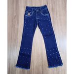 Calça jeans Infantil American Country feminina 7874