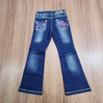 Calça jeans Infantil Zend western feminina 7876