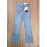 Calça jeans Infantil Miss country feminina 7884