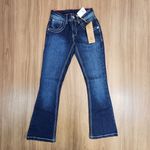 Calça Jeans Infantil Feminina Fence western 7919