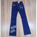 Calça Jeans Infantil Feminina American country ref 845-7921