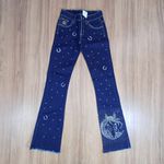 Calça Jeans Infantil Feminina American country 7923