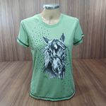 Camiseta Feminina Miss country verde 7930