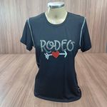 Camiseta Feminina Miss country Preta 7932