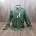 Camisa Tuff Xadrez Verde e Preto manga longa 7996