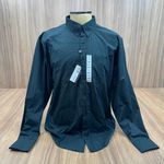 Camisa Tuff Xadrez Preto e verde escuro manga longa 7997