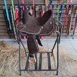 Sela Tambor, Team Penning, Ranch Sorting Personalizada Neoprene Virola Alta 8073