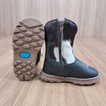  Bota Moiadeiro infantil preto/pelo 8307