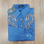 Camisa Miss country Azul 8361