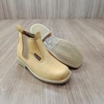 Botina Infantil Zboots Em Couro Whisky 8510