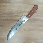 Faca inox agro com bainha referencia 8619