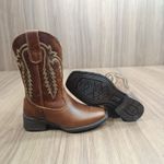 Bota Big Bull Masculina Infantil Texana mostarda ref 900 - 8688