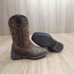 Bota Big Bull Feminina Infantil Texana Buff/Café ref 904 - 8689