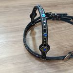 Cabeçada Testeira de Couro com Afogador Sport Equine 8693