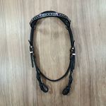  Cabeçada Testeira de Couro com Afogador Sport Equine 8695