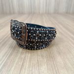 Cinto Master Pedras Strass Importado Preto 8706