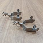 Espora de Metal Sport Equine com Roseta 6 Pontas 8747