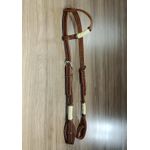  Cabeçada 01 Orelha de Couro Sport Equine 8847