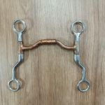 Freio Billy Allen Inox Sport Equine Bocal de Ferro com Banho Cobre 8860