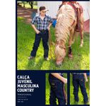 Calça Jeans Juvenil Masculina American Country Referência 821 6870