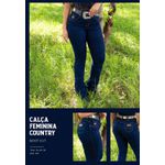 Calça Jeans Feminina American Country Boot Cut Referência 831 7031