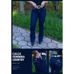 Calça Jeans Feminina American Country Boot Cut Referência 871 7034