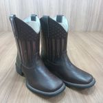 Bota Big Bull Texana Café Fóssil Marrom cano médio 600 7576