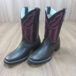 Bota Big Bull Feminina Texana Pink Fossil Marrom 900 7577