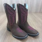 Bota Big Bull Feminina Texana Pink Bufa/Castor 900 7578