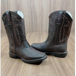 Bota Big Bull Texana Café Rustico cano médio 600 8233