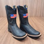  Bota Moiadeiros Masculina Preta 7328