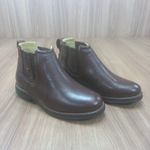Botina Conforto Gel Zebu Em Couro Floater 59080 5254