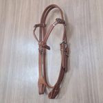  Cabeçada de Testeira em Couro Sport Equine 8107