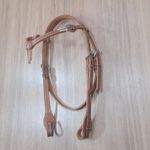  Cabeçada de testeira de Couro Sport Equine 8105