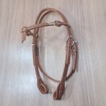  Cabeçada de testeira de Couro Sport Equine 8102