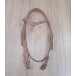  Cabeçada de testeira em Couro Sport Equine 8115
