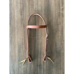  Cabeçada Testeira de Couro Simples Sem Afogador Sport Equine 6621